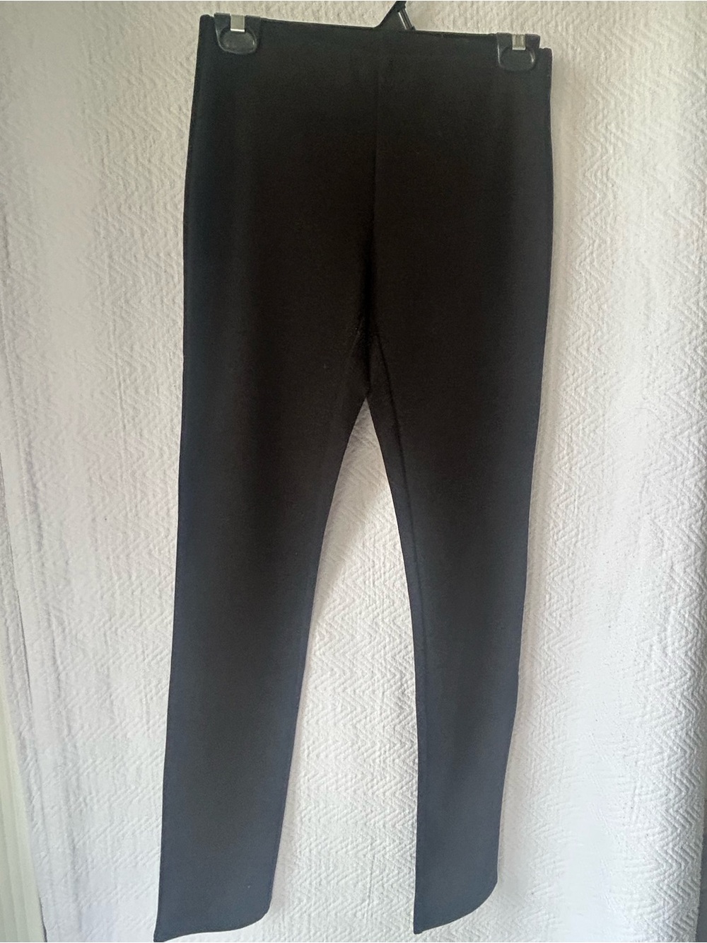 Eileen Fisher Charcoal Gray Classy Thick Stretch Leggings